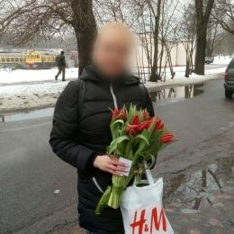 Доставка цветов в город Rīga. Отчёт № 2278