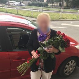 Ziedu piegāde uz Rīga pilsētu. Atskaite Nr. 2592