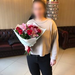 Доставка цветов в город Rīga. Отчёт № 2928