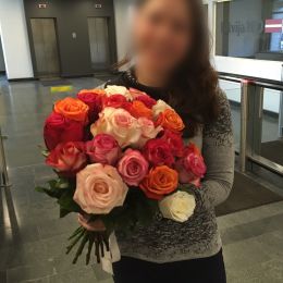 Доставка цветов в город Rīga. Отчёт № 2932