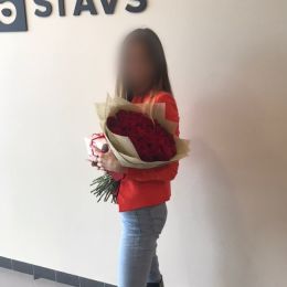 Доставка цветов в город Rīga. Отчёт № 2944