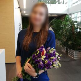 Доставка цветов в город Rīga. Отчёт № 3817