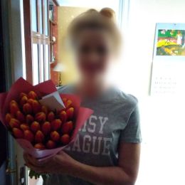 Доставка цветов в город Rīga. Отчёт № 3831