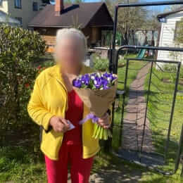 Flower delivery to Medemciems. Report No. 4166