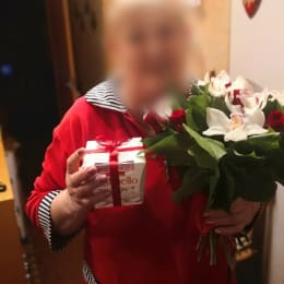 Доставка цветов в город Rīga. Отчёт № 4213