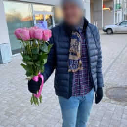 Доставка цветов в город Rīga. Отчёт № 4957
