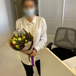 Доставка цветов в город Rīga. Отчёт № 4959