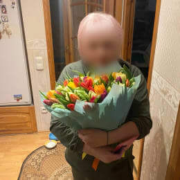 Доставка цветов в город Rīga. Отчёт № 5005