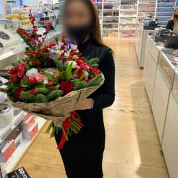 Доставка цветов в город Rīga. Отчёт № 5028