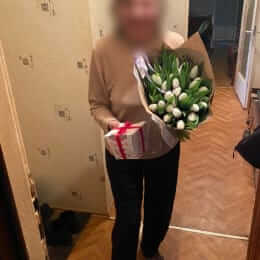 Доставка цветов в город Rīga. Отчёт № 5036
