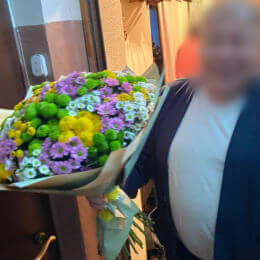 Доставка цветов в город Rīga. Отчёт № 5039