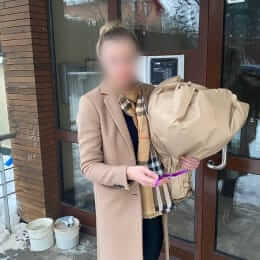 Доставка цветов в город Rīga. Отчёт № 5257