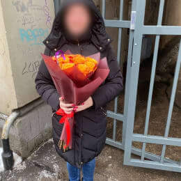 Доставка цветов в город Rīga. Отчёт № 5268