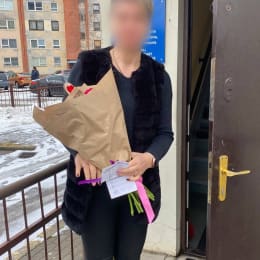 Доставка цветов в город Rīga. Отчёт № 5290