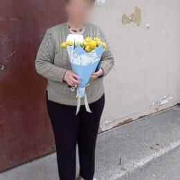Доставка цветов в город Rīga. Отчёт № 5562