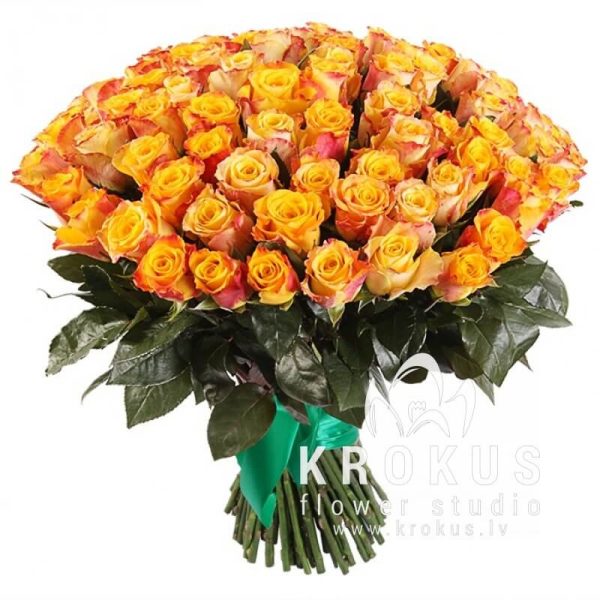 ORANGE ROSES