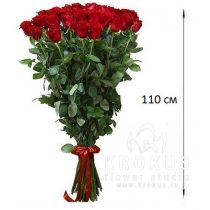Sarkanas rozes 110cm ❤️