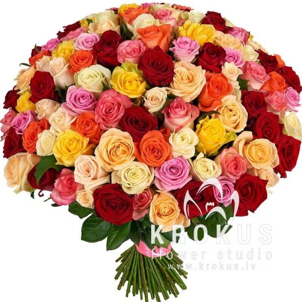 Roze MIX 35cm
