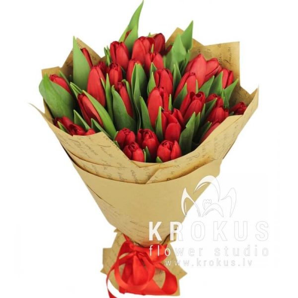 Sarkanas  tulpes
