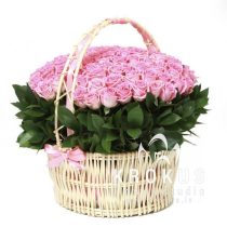 Basket ''Rose sky''