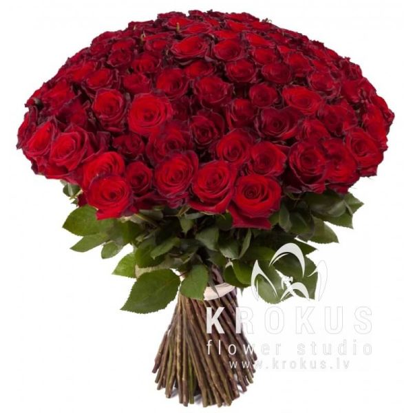 Red roses XXL 90см❤️