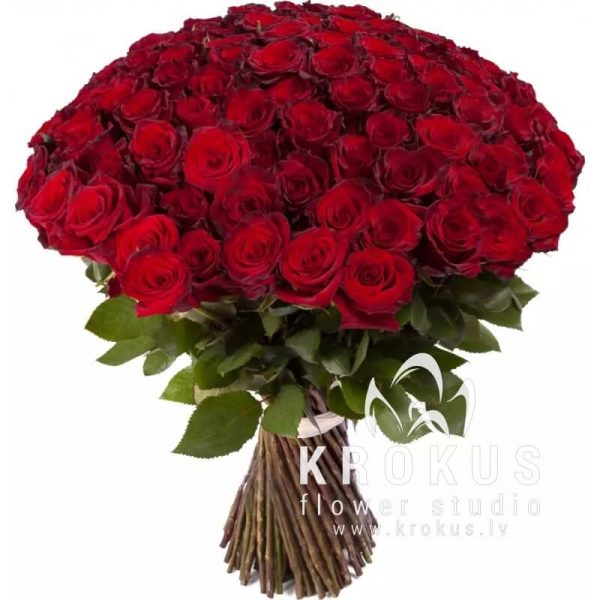 Sarkanas rozes 70cm
