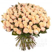 Creamy roses