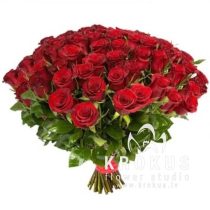 Sarkanas rozes 50cm