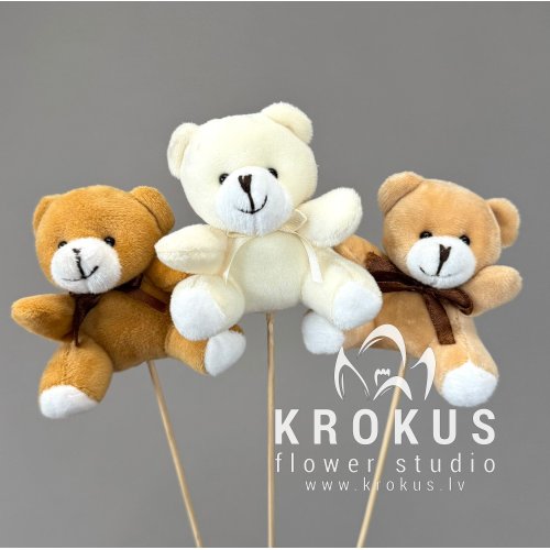 Lācēns uz kociņa 10cm 1gab
