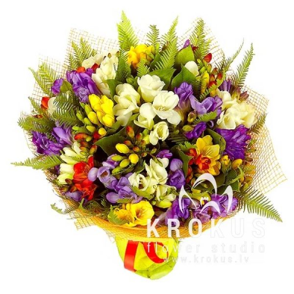 Freesia bouquet "Beauty"
